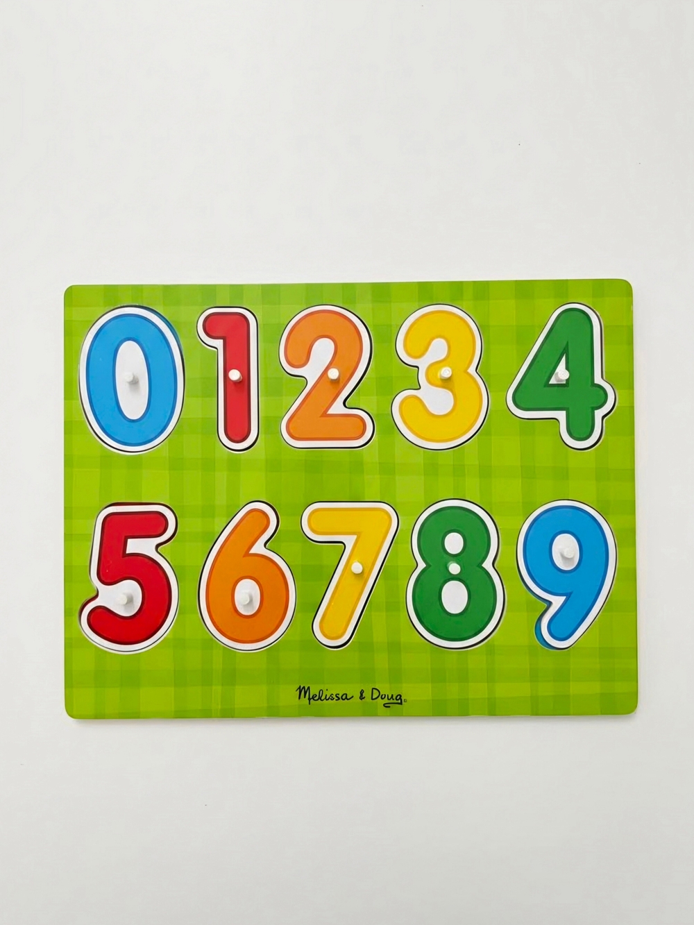 Melissa & Doug Number Puzzle Board